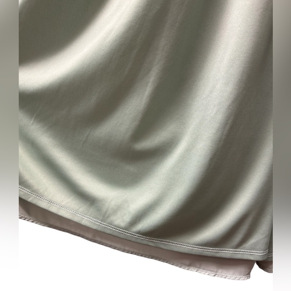 Show Me Your Mumu Hacienda off the shoulder maxi dress, silver sage crisp, small - Picture 10 of 11